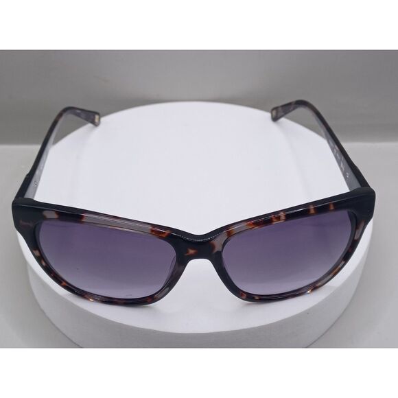 Nine West NW557S Womens Full Rim Square Tortoise Shell Smoke Lens Sunglasses main image 9